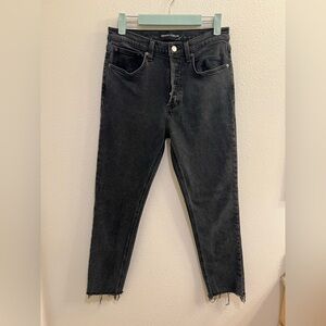 Aritzia Denim Forum Yoko High Rise Slim Jeans
